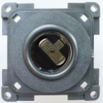 МОЩНОСТ ГНЕЗДО 2-ПОЛЮСЕН 6-24 V / 12 A-черно+++