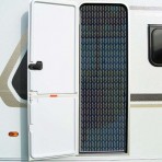 Завеса за врата String 60×190 см синьо сребърни+++